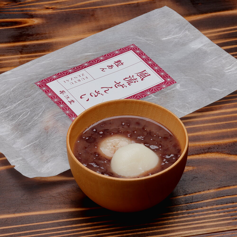 風流ぜんざい詰合せ 新発売 島根名物 和菓子のお取り寄せ 通販 風流堂 山川 朝汐本舗 菓子老舗